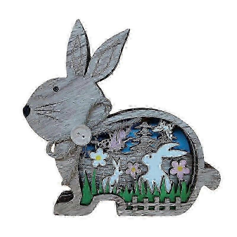 Easter Home Decor Wooden Easter Bunny Easter Crafts Easter Bunny Ornaments Easter Decorations