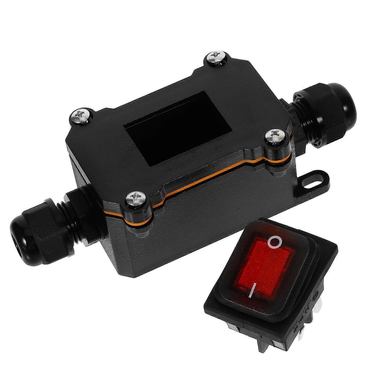 on and Off Toggle Switch Outdoor Inline Cord Switch 5Pcs Set
