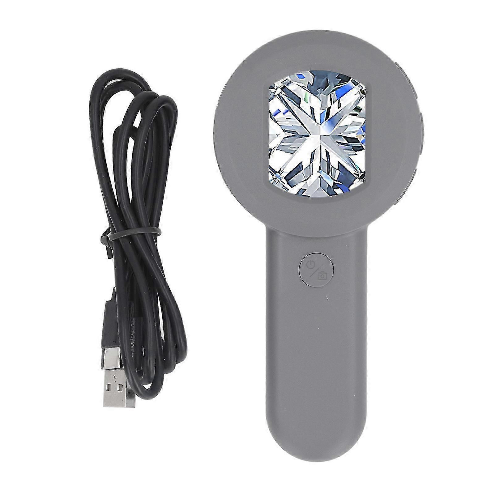 Microscópio eletrônico digital USB portátil portátil de alta qualidade Display IPS de 2 polegadas com 8 luzes LED...