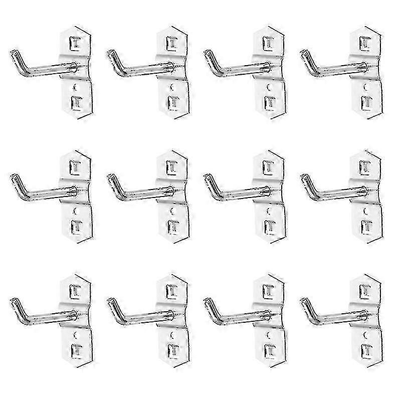 12pcs Storage Hooks, Supermarket Shelf Hook