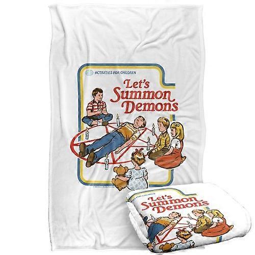 Steven Rhodes Lets Summon Demons Soft Touch Blanket