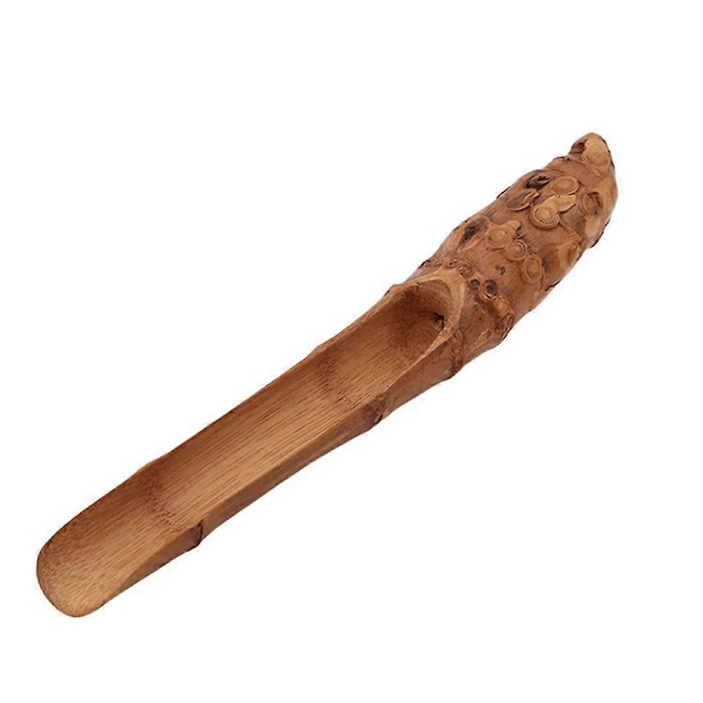 Tea Spoons Bamboo Tea for Practical Use 1Pcs Bamboo Root Accessory