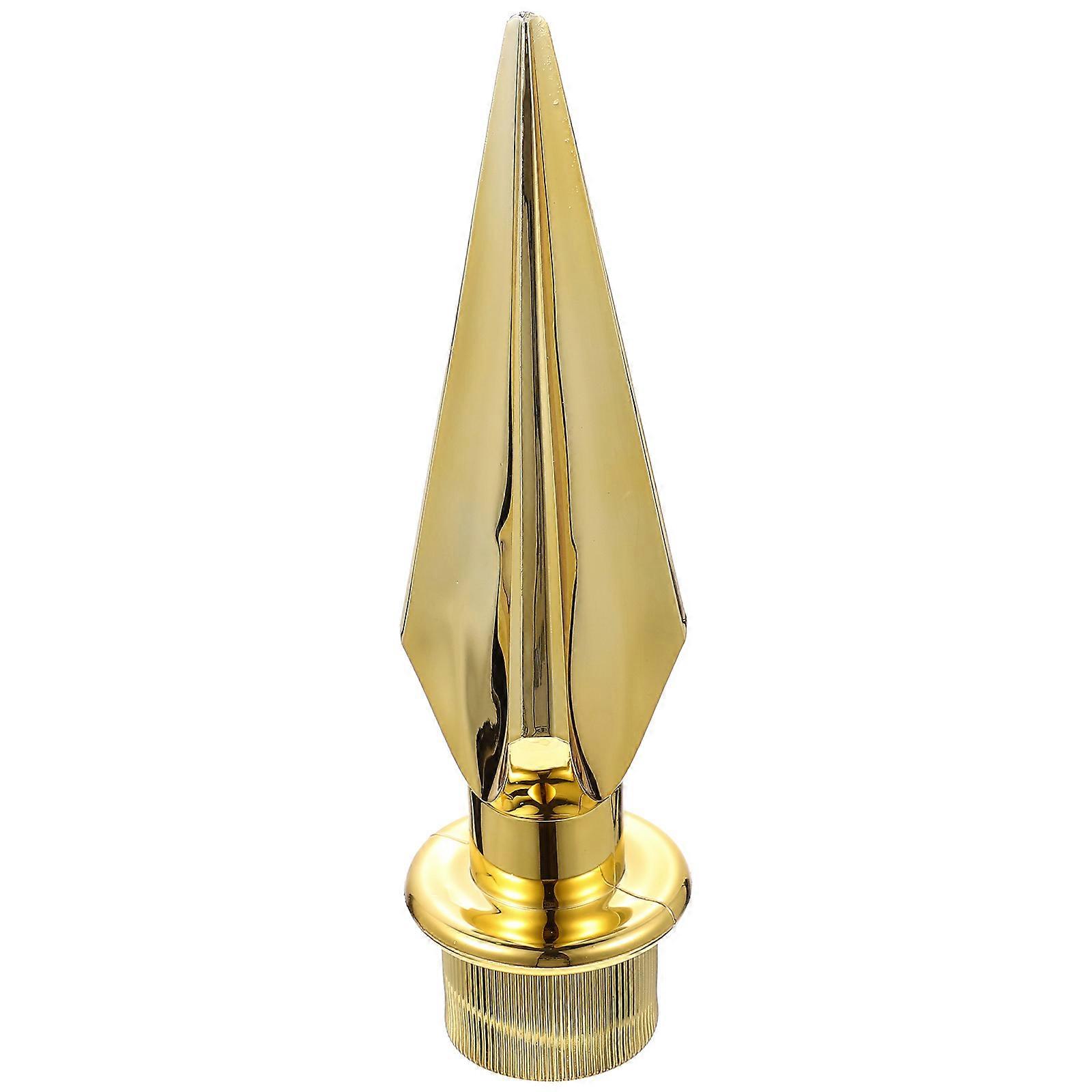 Flag Pole Head Plastic Replacement Flag Topper for Office Use