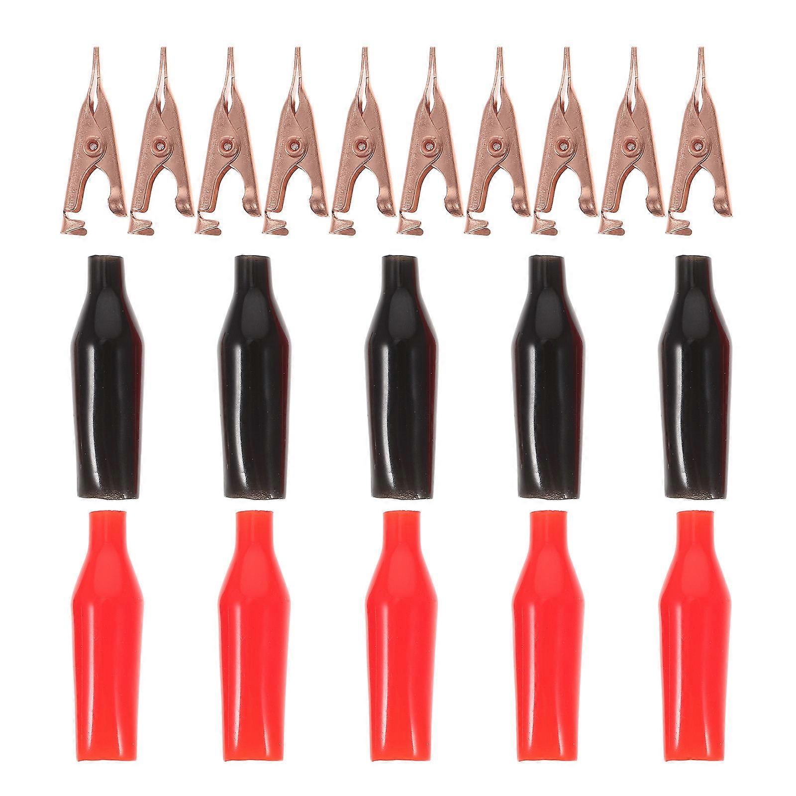 Clip Copper Metal Clamp for Electrical Testing 10Pcs Set
