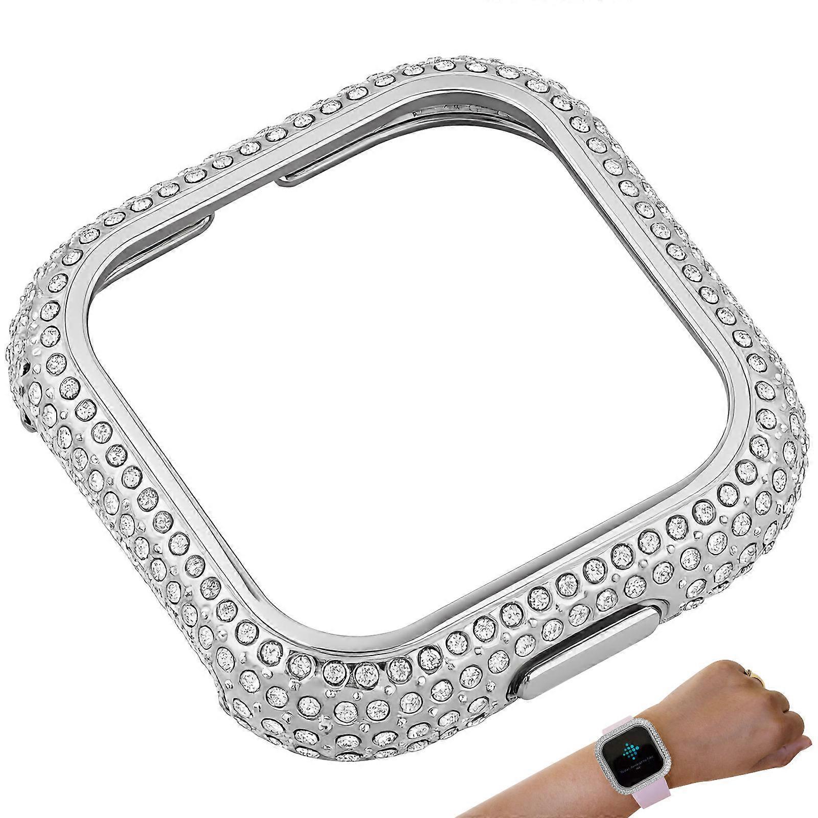 1 Pc Smart Watch Cover Diamond Watch Protector Compatible for Fitbit Versa2