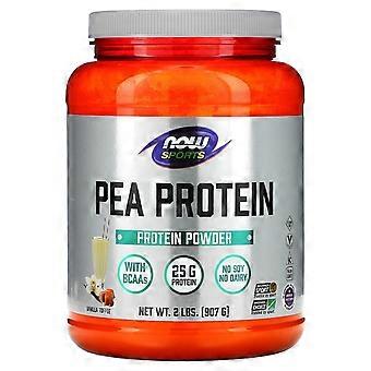 NOW Foods, Sports, Protéine de pois, Caramel à la vanille, 907 g (2 lb)