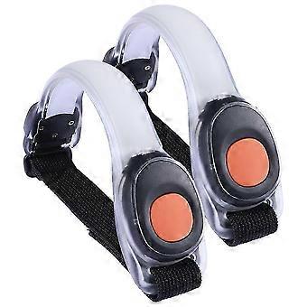 LED Night Running Light Safety Lamp compatible with Running with 2Pcs Luminous Bracelets