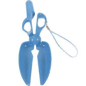 1PC Scissors Shape Pickup Clip Portable Small Pet Poop Pickup Clip Pooper Scooper Pet Dogs Puppy Cat Waste Picker Indoor Outdoor Cleaning Shovel Tools