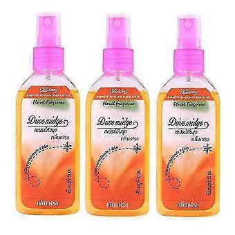 NEW Mosquito Repellent Liquid Spray 80ml - Thailand Plant Extract, Anti-bite & Itching for Body