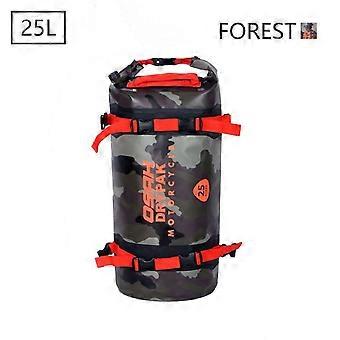 Motorcykel PVC Bakväska Ridning Motorcykel Motocross Vattentät Torrbagage Utomhus Rullpaket Sadel Baksätesväska