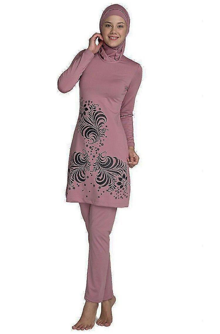 Costume Da Bagno Islamico Donna - Set Modesto Coprente Per Musulmane - Foto 9