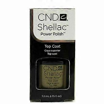 Cnd Shellac Base & Top Coat Gel Nail Polish Soak-off Uv - Free Tracked Post