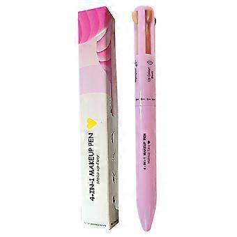 4 in 1 Makeup Pen Eyeliner Lip Liner Brow Highlighter Multifunction Pencil Travel Size