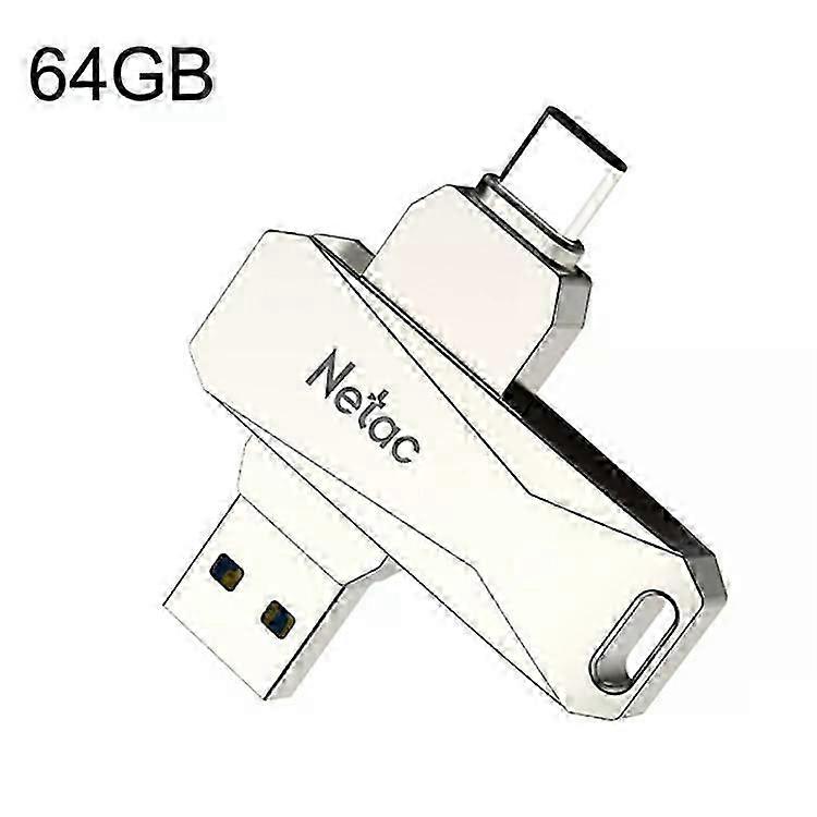64GB USB Flash Drive-High-Speed Type-C Dual Interface Metal -