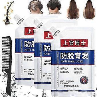 1-3 unidades do Shampoo Antiqueda Dr. Shangguan, que fortalece e engrossa os cabelos (26 sachês)