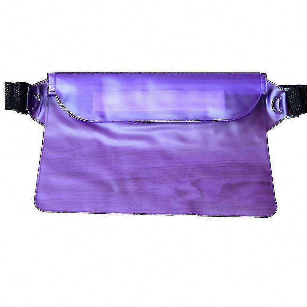 Waterproof Pouch Bag with Adjustable Waist Strap, Touchscreen Compatible