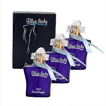 1/2/3 stuks Blue Lady Eau de Parfum voor dames, 40 ml parfum