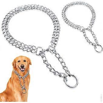 Martingale Anti-Pull Collar for Medium and Large Dogs, Set of 2 Stainl