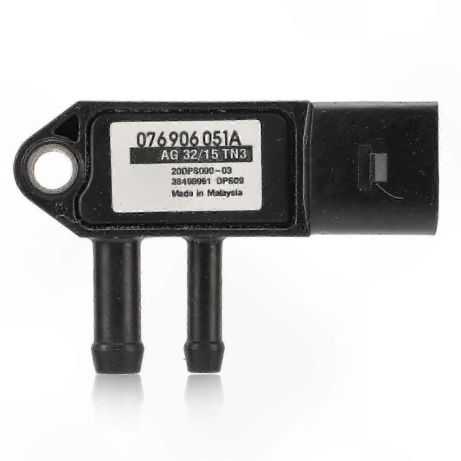 Diesel Particulate Filter Differential Pressure Sensor with 3-Pin Connector compatible with Select  Models