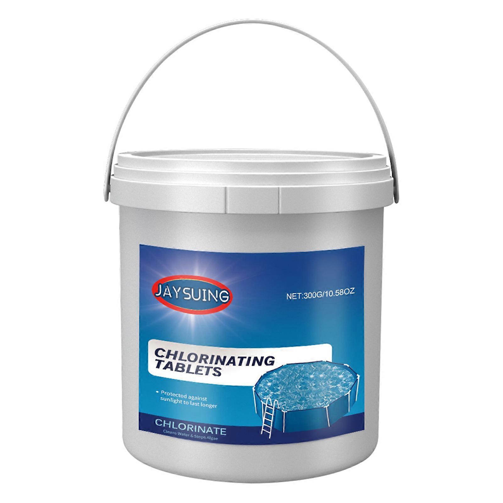 Chlorinating Tablets Multi-Functional Water Cleaning Tablets for Swimming Pool