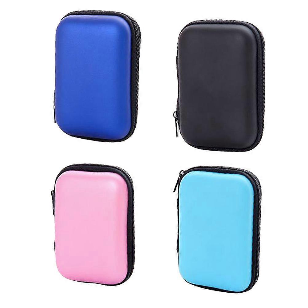 Data Cable Pouch Multi-Function Coin Pouch for Storage 4Pcs