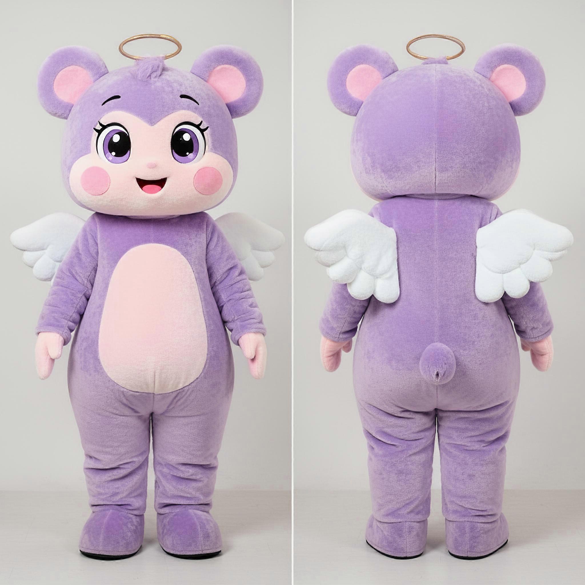 MASTICOT Lavender Velvety Cupid Mascot