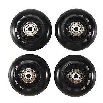 4Pcs Roller Skates Rubber Wheels Anti-Skid Mute Wear- Roller Skates Roller Skate Accessories