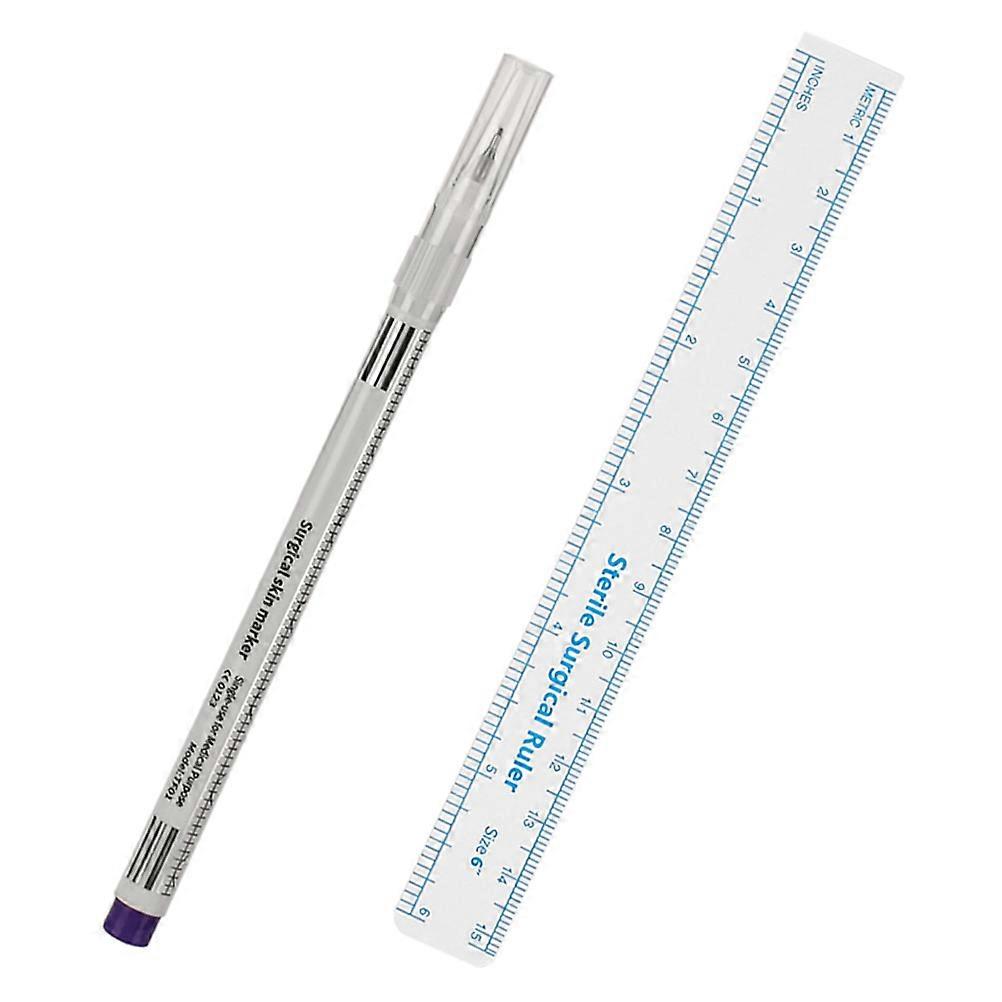 Marker Pen Makeup Position Mapping Tool for Eyebrow Tattoo 5Sets