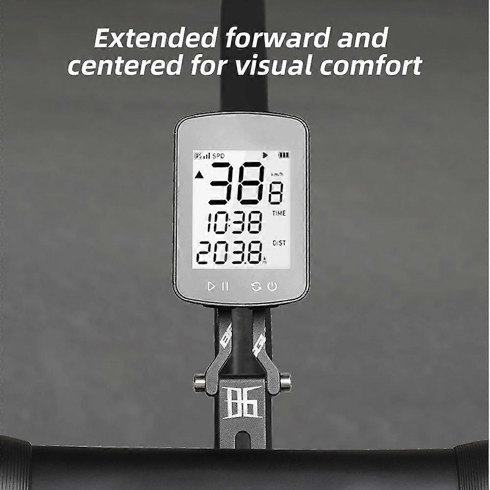 Out Front Adjustable Bicycle Computer Mount Integrated Handlebar Bike Computer Mount
