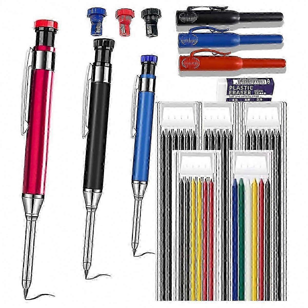 Aluminium Mechanical Carpenter Pencil Set