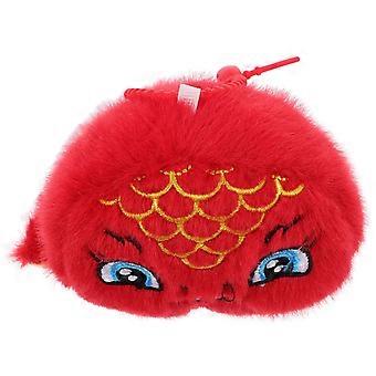 Lunar New Year Snake Toy Plush Toy for Decor 5Pcs Red Plush Material