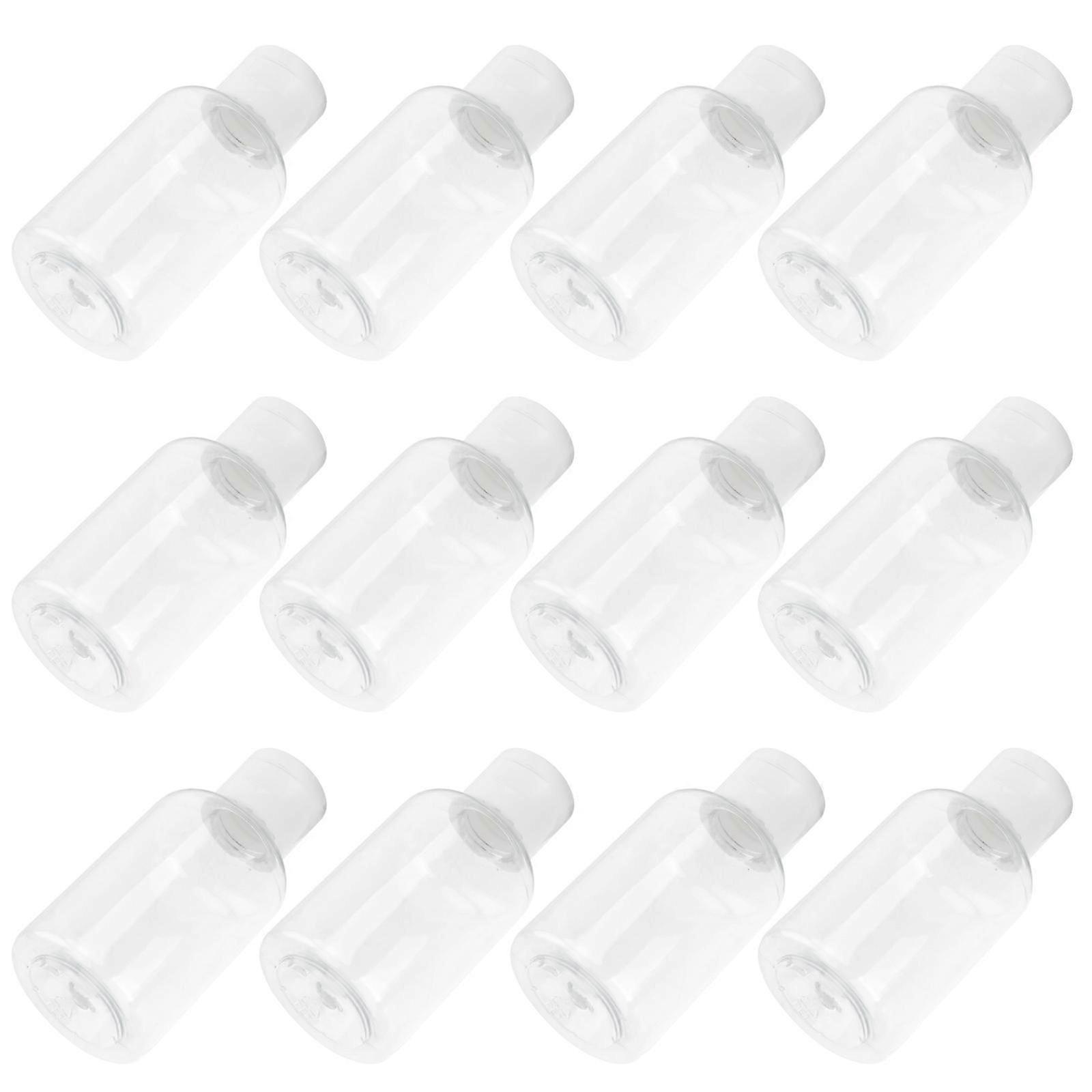 Travel Bottle 12Pcs 50Ml Plastic Empty Containers for Liquid Use