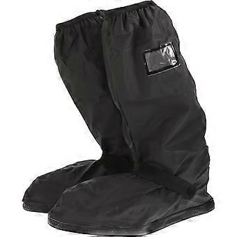 Reusable Shoe Covers for Outdoor Use Black Waterproof Material