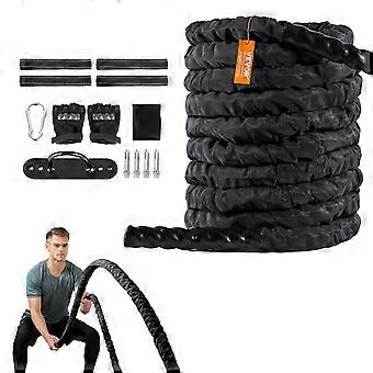 Battle Rope - Krachttouw - Fitness Touw - Trainingskoord - Workout Touw