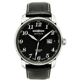 Chronometer glashuette observatory Automatic Analog Men's Watch with Cowskin Bracelet 7650-2
