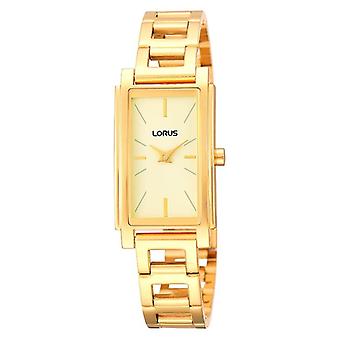 Lorus horloges Quartz analoge vrouwen horloge met RRW94DX9 vergulde roestvrijstalen armband