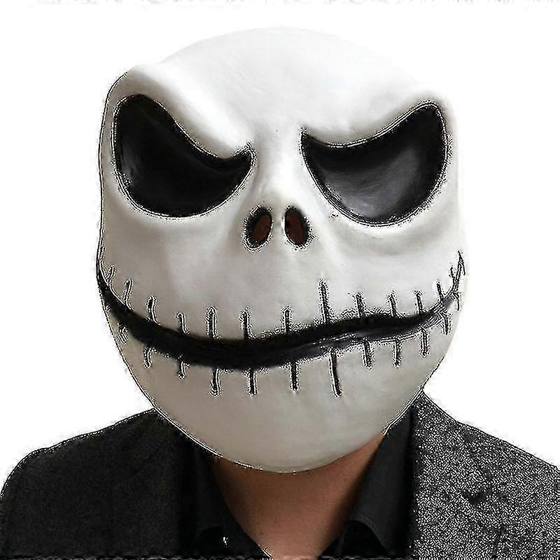 The Nightmare Becompatible withe Christmas Jack Latex Mask Cosplay Prop