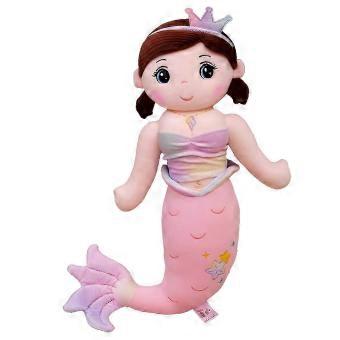 Pink 24 Inch Mermaid Plush Toy