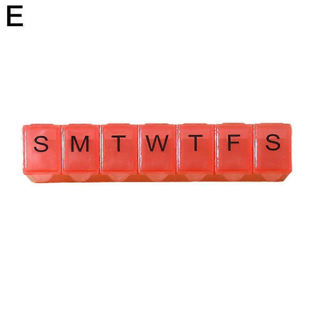 AM PM 7-Day Removable Pill Box