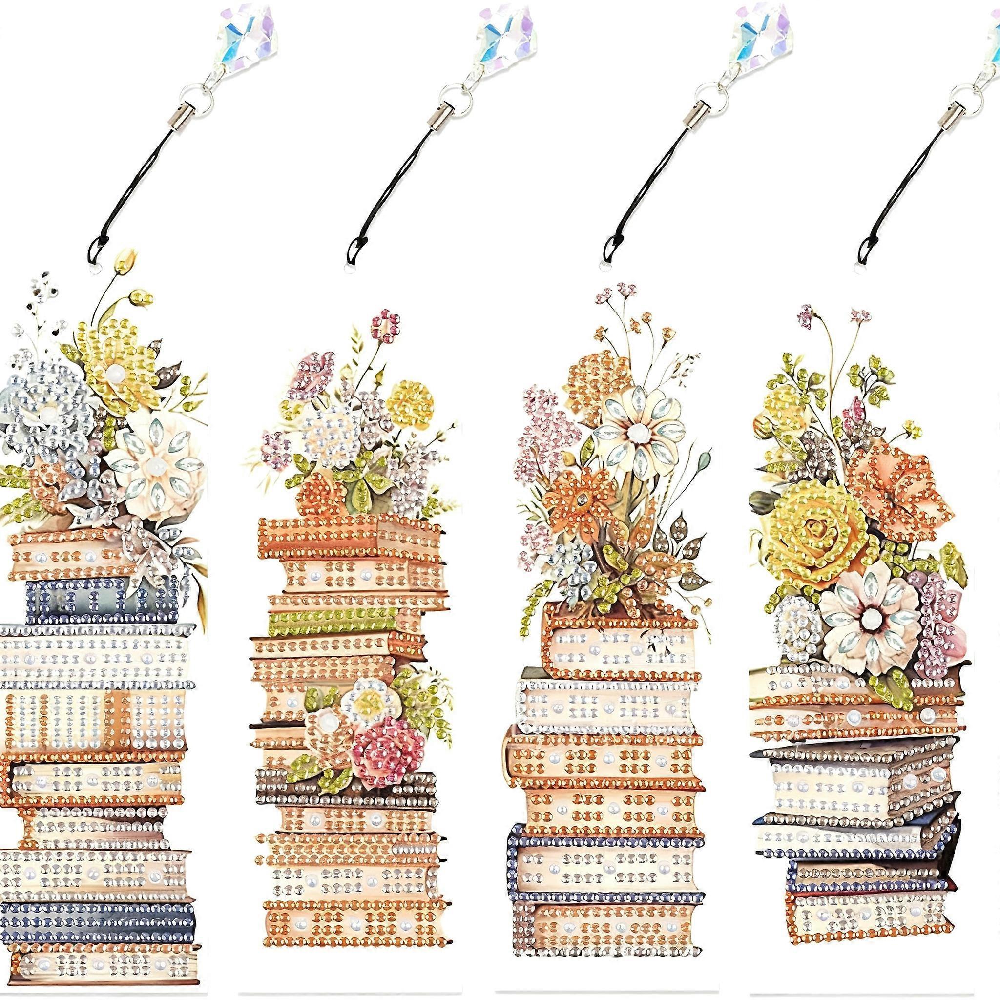 3D Faceted Crystal Diamond Bookmark