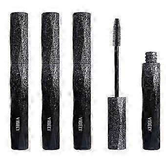 3-Piece 4D Mascara with Silk Fibres for Waterproof and Long-Lasting Eyelash Volume New Arrival S04