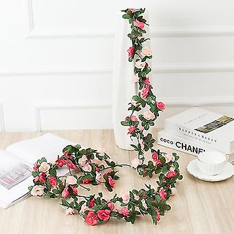 Knstliche Blumengirlande, Hochzeit, Zimmerdekoration, Falsche Blumen Rebe  | Fruugo DE