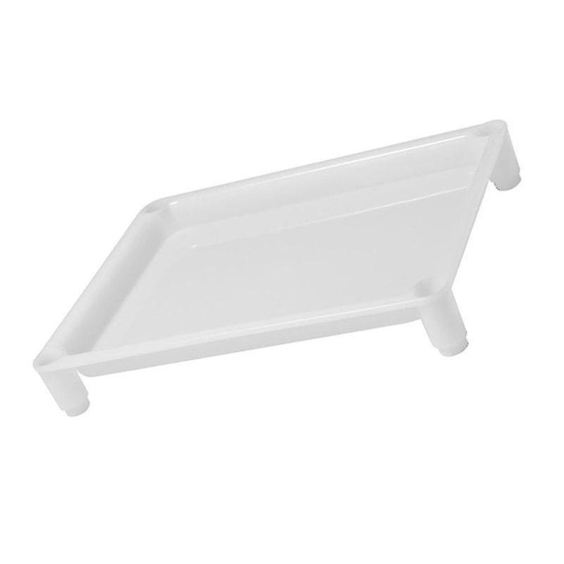 45X29cm White Utensil & Flatware Trays 1pc Stackable Food Storage Box Dumpling Container Refrigerato