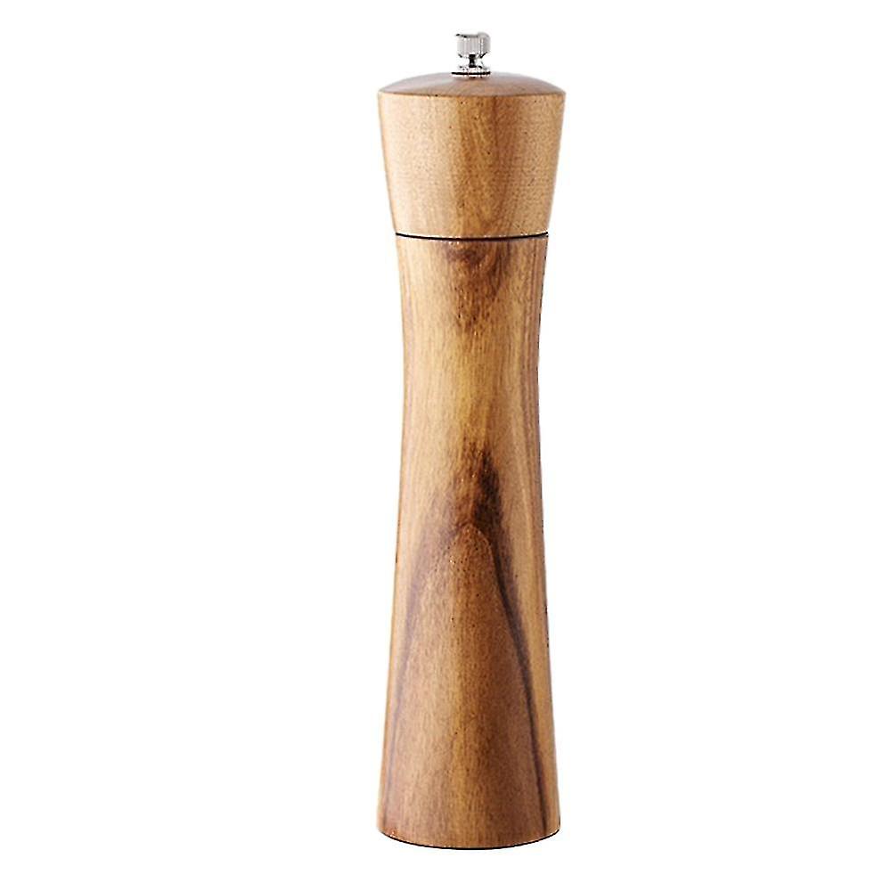 Wooden Salt And Pepper Grinder Set,refillable Tableware Acacia