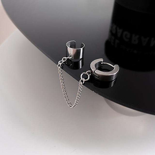 Asymmetric Cross Stud Earrings For Women 2023 New Arrival Trend Fashion Korean Style Piercing Earrings With Cross Hip Hop Jewelry Gift