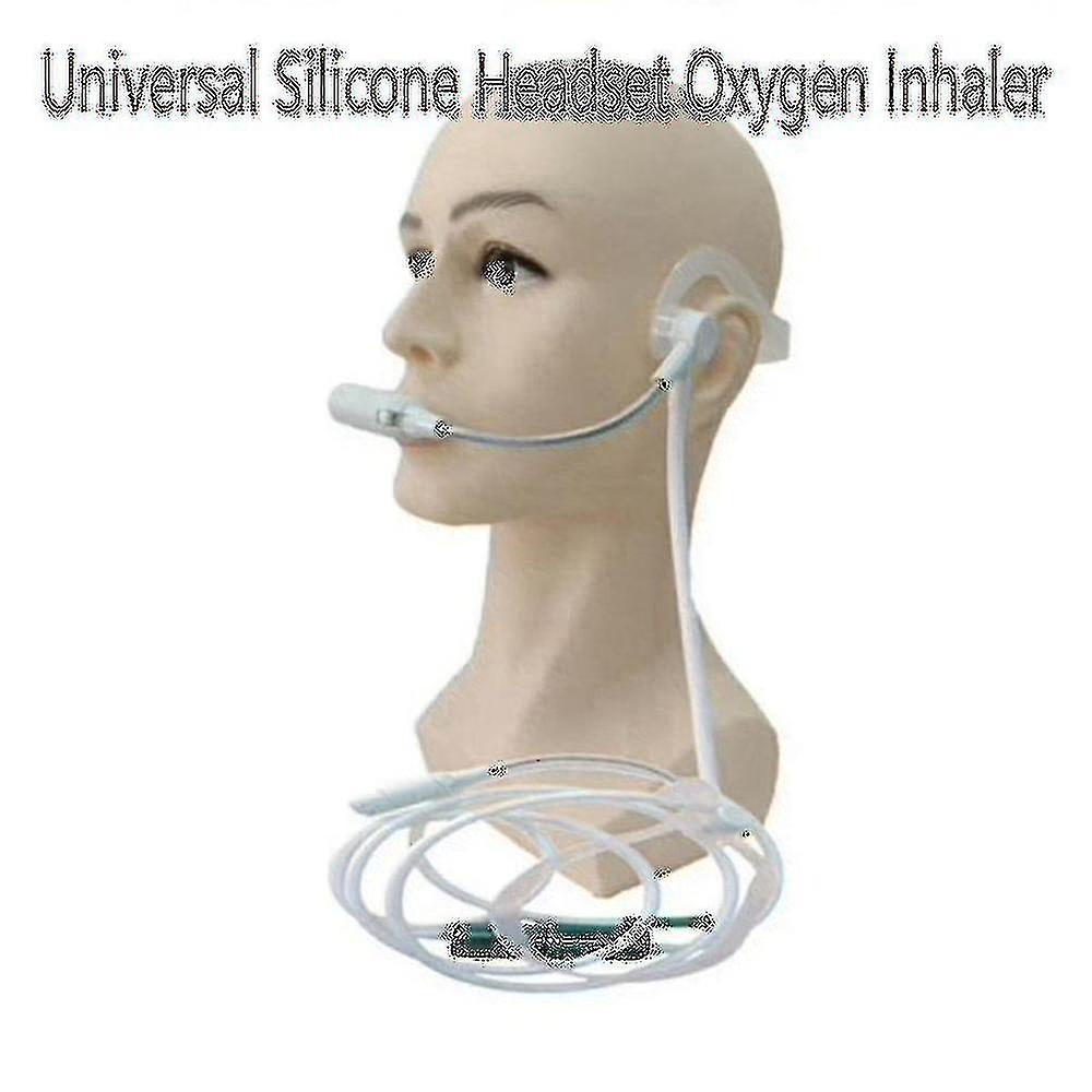 Headset Nasal Type Oxygen Cannula 2m Soft-contact Nasal Oxygen Cannula Standard Connector Inhaler A