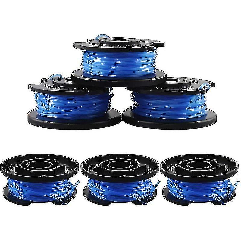 بكرة القص حبل جزازة العشب حبل (أزرق 6 قطع) هدية عالية الجودة