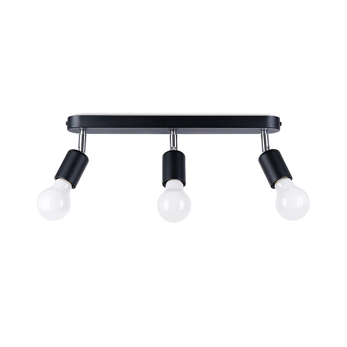 Fornes Ceiling Spotlight Bar Black