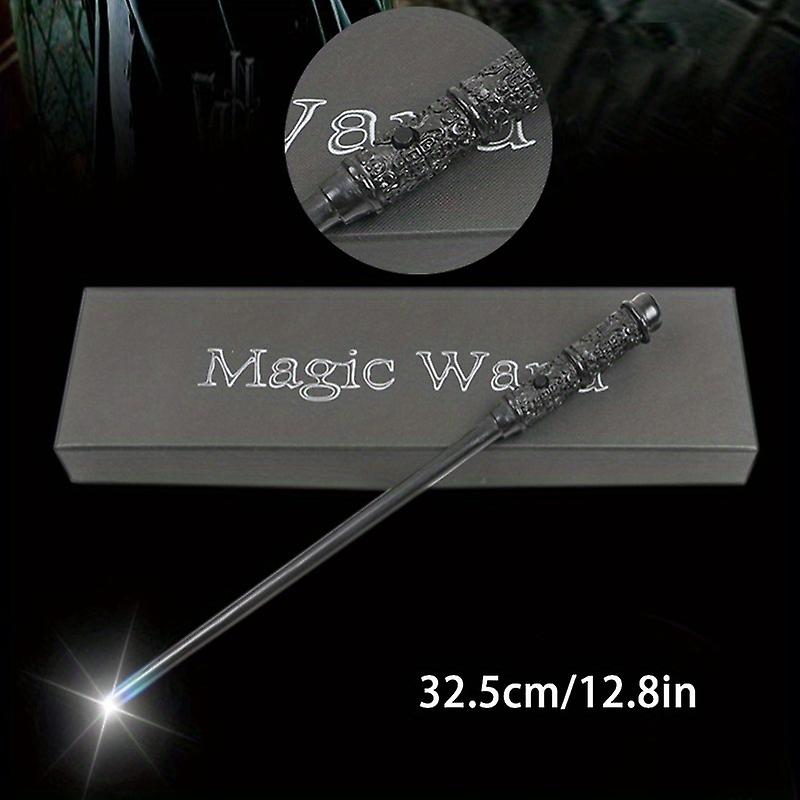 1pc Glowing Wizard Wand Adult And Child Magic Witch Accessories Wizard Series Role-playing Accessories And Gift Box