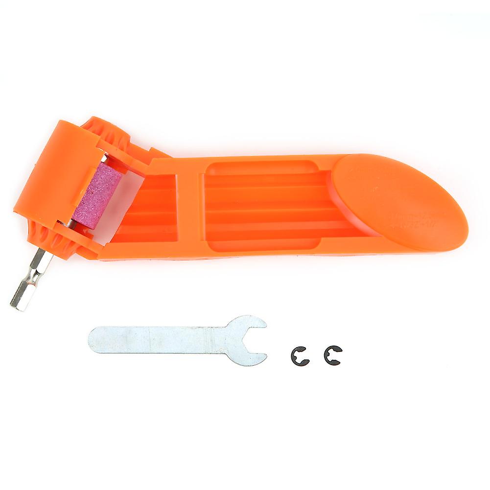 Portable Drill Bit Sharpener Straight Shank Twist Electric Grinding Machine Sharpening Power ToolOrange